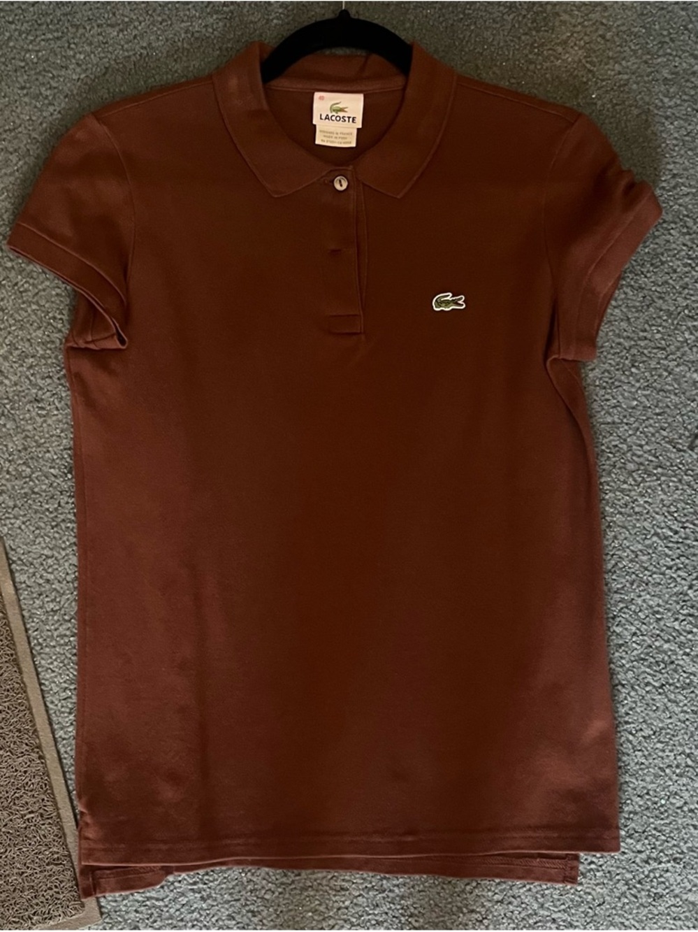 Brown polo